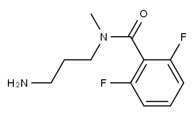 N-(3-aminopropyl)-2,6-difluoro-N-methylbenzamide