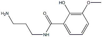 N-(3-aminopropyl)-2-hydroxy-3-methoxybenzamide