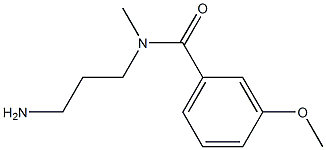 N-(3-aminopropyl)-3-methoxy-N-methylbenzamide