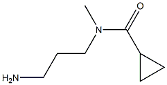 N-(3-aminopropyl)-N-methylcyclopropanecarboxamide