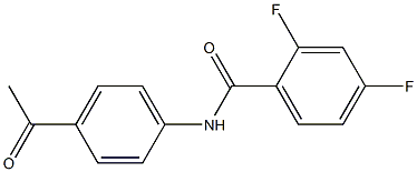 N-(4-acetylphenyl)-2,4-difluorobenzamide