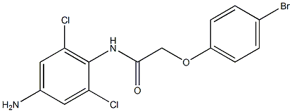 N-(4-amino-2,6-dichlorophenyl)-2-(4-bromophenoxy)acetamide