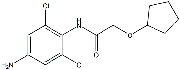 N-(4-amino-2,6-dichlorophenyl)-2-(cyclopentyloxy)acetamide|