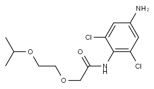 N-(4-amino-2,6-dichlorophenyl)-2-[2-(propan-2-yloxy)ethoxy]acetamide