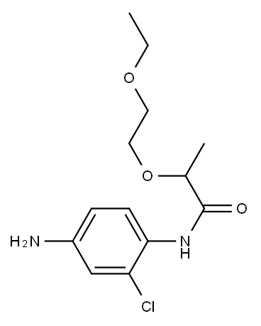 N-(4-amino-2-chlorophenyl)-2-(2-ethoxyethoxy)propanamide