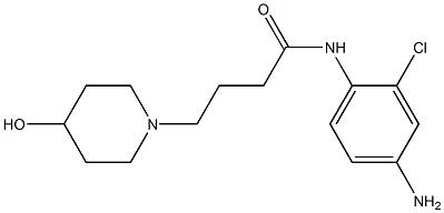 N-(4-amino-2-chlorophenyl)-4-(4-hydroxypiperidin-1-yl)butanamide