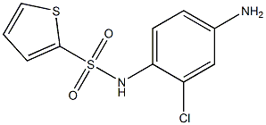 N-(4-amino-2-chlorophenyl)thiophene-2-sulfonamide Struktur