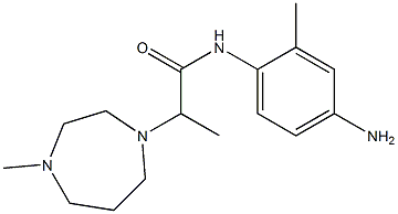 N-(4-amino-2-methylphenyl)-2-(4-methyl-1,4-diazepan-1-yl)propanamide