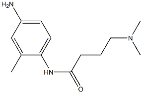 N-(4-amino-2-methylphenyl)-4-(dimethylamino)butanamide Structure