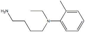 N-(4-aminobutyl)-N-ethyl-2-methylaniline Struktur