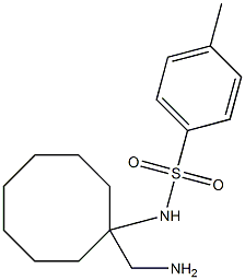N-[1-(aminomethyl)cyclooctyl]-4-methylbenzene-1-sulfonamide