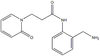 N-[2-(aminomethyl)phenyl]-3-(2-oxopyridin-1(2H)-yl)propanamide