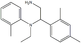 N-[2-amino-1-(2,4-dimethylphenyl)ethyl]-N-ethyl-2-methylaniline