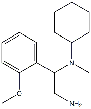 N-[2-amino-1-(2-methoxyphenyl)ethyl]-N-cyclohexyl-N-methylamine