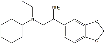 N-[2-amino-2-(1,3-benzodioxol-5-yl)ethyl]-N-cyclohexyl-N-ethylamine
