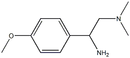 N-[2-amino-2-(4-methoxyphenyl)ethyl]-N,N-dimethylamine