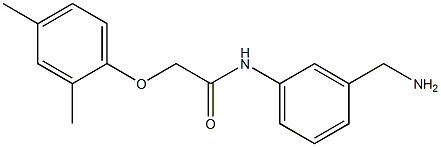 N-[3-(aminomethyl)phenyl]-2-(2,4-dimethylphenoxy)acetamide