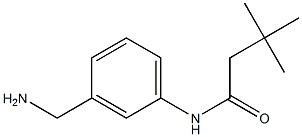 N-[3-(aminomethyl)phenyl]-3,3-dimethylbutanamide