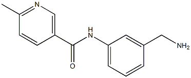 N-[3-(aminomethyl)phenyl]-6-methylnicotinamide