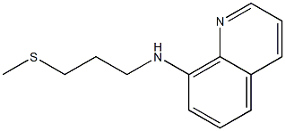 N-[3-(methylsulfanyl)propyl]quinolin-8-amine Structure