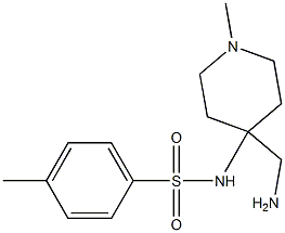 N-[4-(aminomethyl)-1-methylpiperidin-4-yl]-4-methylbenzene-1-sulfonamide