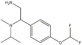N-{2-amino-1-[4-(difluoromethoxy)phenyl]ethyl}-N-isopropyl-N-methylamine
