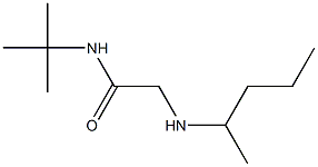 N-tert-butyl-2-(pentan-2-ylamino)acetamide