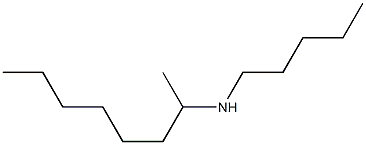 octan-2-yl(pentyl)amine Struktur