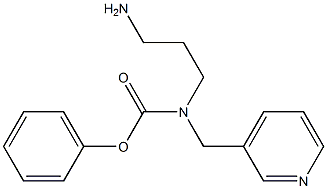 phenyl N-(3-aminopropyl)-N-(pyridin-3-ylmethyl)carbamate