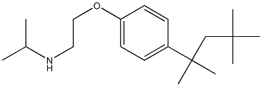 propan-2-yl({2-[4-(2,4,4-trimethylpentan-2-yl)phenoxy]ethyl})amine