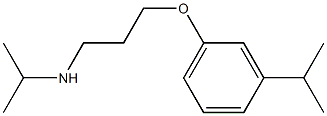 propan-2-yl({3-[3-(propan-2-yl)phenoxy]propyl})amine