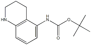 tert-butyl 1,2,3,4-tetrahydroquinolin-5-ylcarbamate Structure