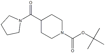 tert-butyl 4-(pyrrolidin-1-ylcarbonyl)piperidine-1-carboxylate