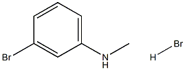 3-bromo-N-toluidine hydrobromide 化学構造式