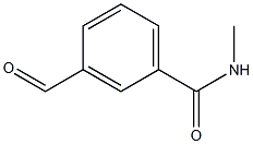 3-Formyl-N-methyl-benzamide Structure