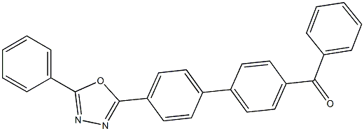  phenyl[4'-(5-phenyl-1,3,4-oxadiazol-2-yl)[1,1'-biphenyl]-4-yl]methanone