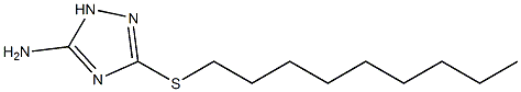 3-(nonylsulfanyl)-1H-1,2,4-triazol-5-amine Structure