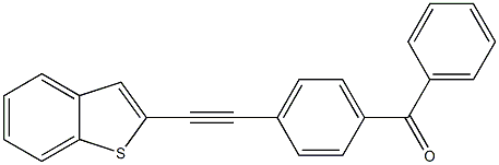 [4-(1-benzothien-2-ylethynyl)phenyl](phenyl)methanone