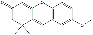 7-methoxy-1,1-dimethyl-1,2-dihydro-3H-xanthen-3-one