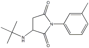 3-(tert-butylamino)-1-(3-methylphenyl)pyrrolidine-2,5-dione