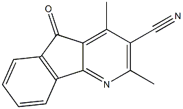 2,4-dimethyl-5-oxo-5H-indeno[1,2-b]pyridine-3-carbonitrile