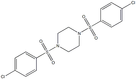 1,4-bis[(4-chlorophenyl)sulfonyl]piperazine