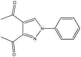 1-(3-acetyl-1-phenyl-1H-pyrazol-4-yl)ethanone