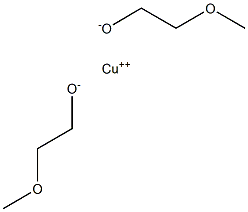 2-甲氧基乙醇铜 结构式