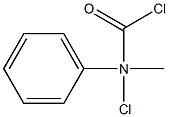 N-氯甲基-N-苯基氨基甲酰氯,,结构式