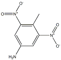 4-氨基-2,6-二硝基甲苯 溶液 结构式