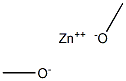 Zinc  methoxide Structure