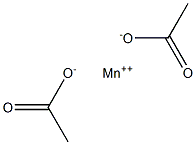 MANGANESE ACETATE TECH 化学構造式