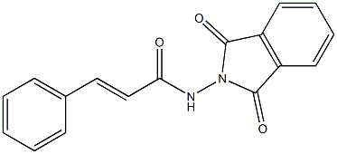 (E)-N-(1,3-dioxo-1,3-dihydro-2H-isoindol-2-yl)-3-phenyl-2-propenamide