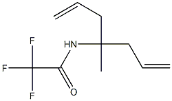 N-(1-allyl-1-methyl-3-butenyl)-2,2,2-trifluoroacetamide Structure